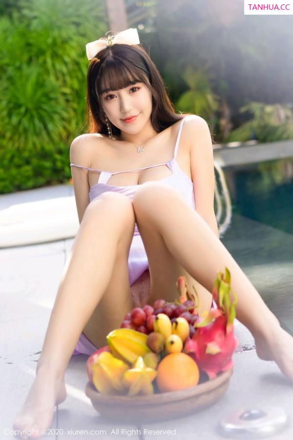 朱可 barbie可儿 [XiuRen]高清写真图 2020.07.21 No.2353 朱可儿Flower第44张图片